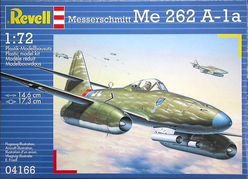 Messerschmitt Me 262 A-1a Revell 04166 - Escala 1/72
