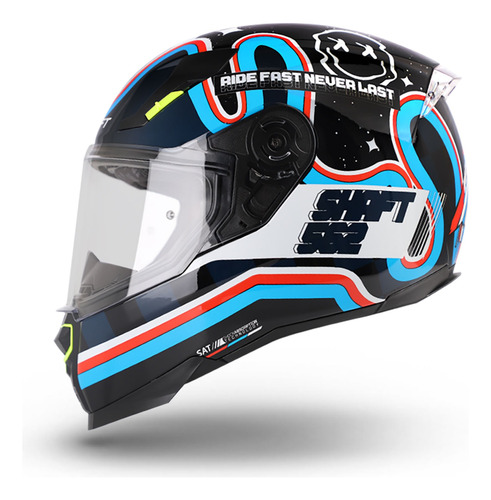 Casco Integral Moon Visor Transparente Shaft 