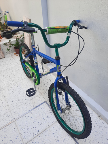 Bicicleta Niño Rodado 20 Impecable Azul 36 Cm (Usado)