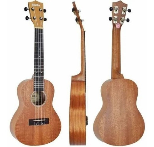 Imagem 3 de 4 de Ukulele Shelby Concerto Su23m Fosco Natural