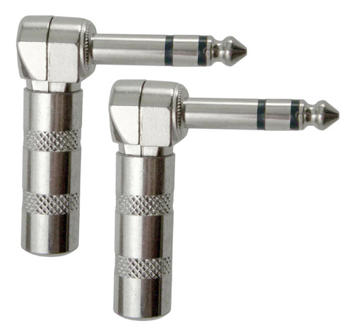 Conector De Guitarra 2pcs 6.35 Mm 1/4 Enchufe De Sonido