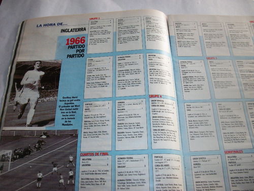 Mundiales 1958 / 62 Y 66 Grafico Especial (Usado)