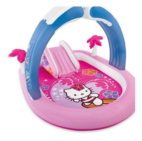 Imagen 3 de 6 de Playcenter Inflable Intex Kitty 211x163x121cm 57137np