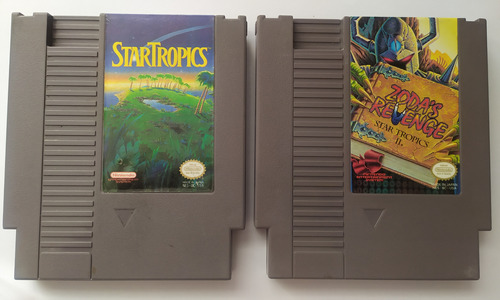 Star Tropics Y Zoda's Revenge Paquete De 2 Juegos Nes 