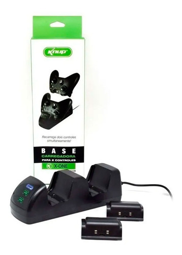 Base Carregadora Para 2 Controles Xbox One Knup Kp-5139