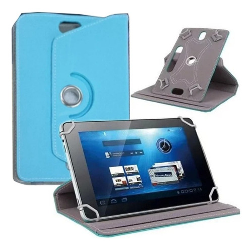 Funda Tablet 10 Pulgadas Ajustable Sólida Con Tapa