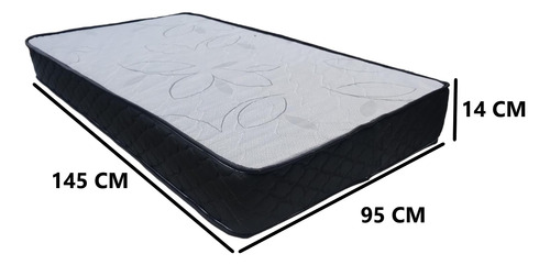 Colchon Para Cuna Corral Cama Bebe 95 X 145 X 14 Cm Nuevo Indefinido