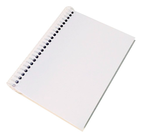 5 Cuadernos Anotadores Sublimables 15x22 Cm Hojas Lisas
