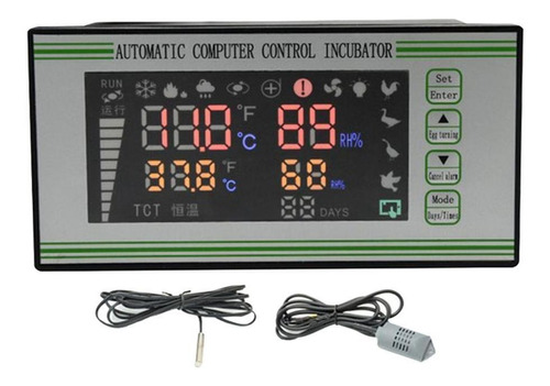 Controlador De Temperatura Con Regulador Digital Xm-18s Con
