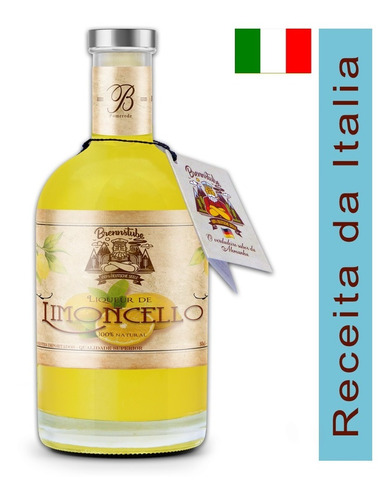 Licor De Limão Limoncello Brennstube - Frete Gratis