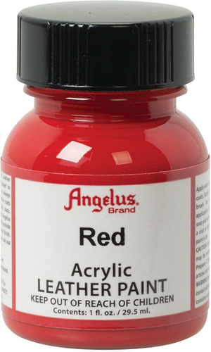  Angelus Leather Paint 1 Oz Red 