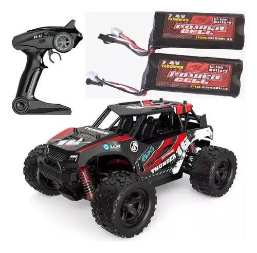 Carrinho Controle Remoto Eletrico Automodelo Wltoys 4x4 A979 1/18