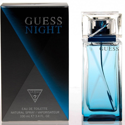 Perfume Caballero Marca Guess Night 100 Ml Edt Original Usa