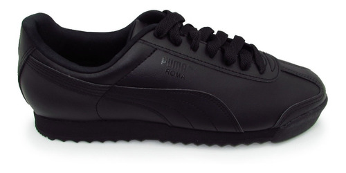 Tenis Puma Roma Basic 353572 17 Black Black Negro Negro 