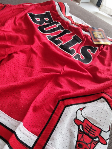 Imagen 5 de 7 de Short Bermuda Basquet Nba Chicago Bulls