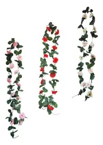 Comprar Guirnalda Rosa Artificial Viene 13rosas Cada Guirnalda 2m