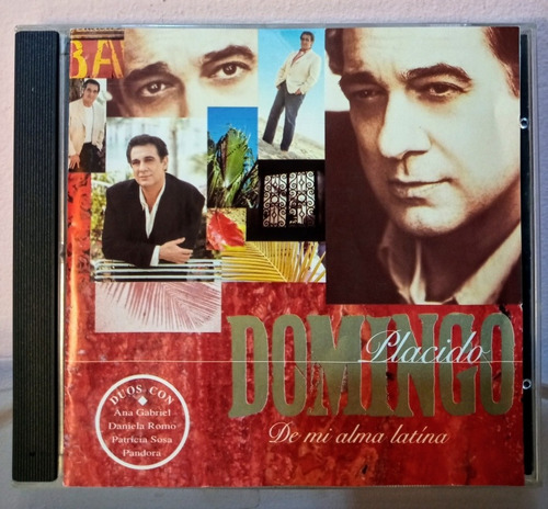 Disco Cd Plácido Domingo De Mi Alma Latina