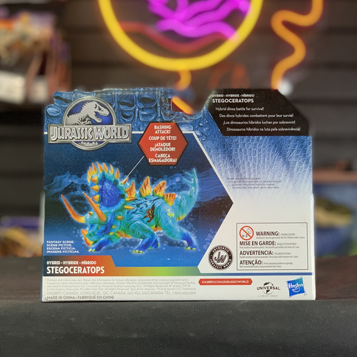 Jurassic World Stegoceratops Dino Hybrid Hasbro 2016 (Usado)