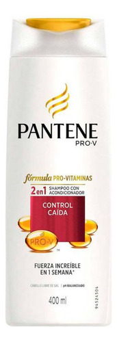 Shampoo Con Acondicionador Pantene Pro-v Control Caída Frasc