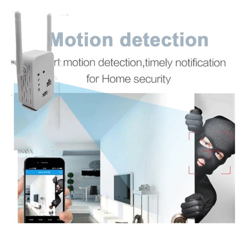 Mini Camara Espia Wifi 1080p Oculta Repetidor De Señal Wifi