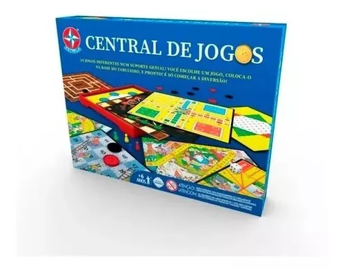 Kit Jogos De Tabuleiro Central De Jogos Original Estrela