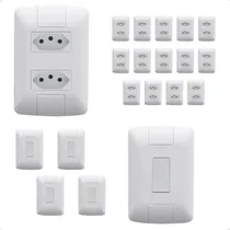 Comprar Kit 15 Tomadas Dupla 20a + 5 Interruptores Aria Tramontina