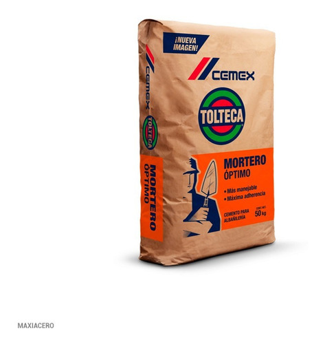 Mortero Cemex Tolteca 50 Kg Tonelada