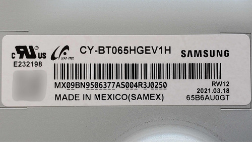 Tarjeta Main Samsung Un65tu8200 Un65tu8200f Bn41-02756b (Usado)