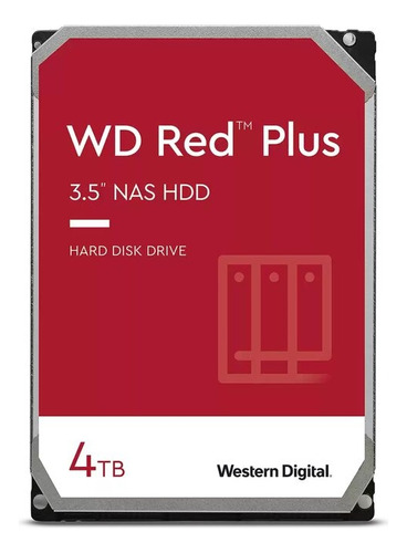 Disco Duro Interno Western Digital 4tb Rojo Wd40efpx