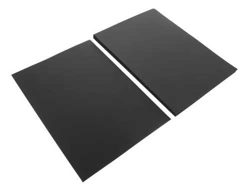 Papel De Dibujo Para Artistas, Cartón Negro, 50 Hojas