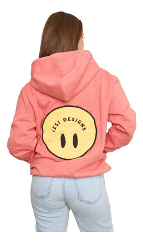 Hoddie Twisted Smile Amber Mujer