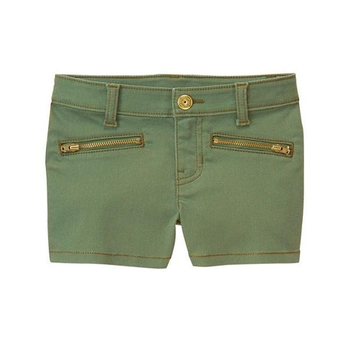 Short Jean Con Bolsillos Verde Algodón Crazy8 Verano Niños