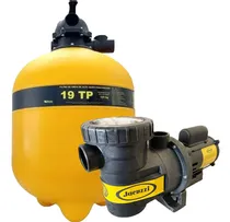 Comprar Filtro Jacuzzi 19tp Pu002F Até 92 Mil + Bomba Jacuzzi 1.0cv 1a-m