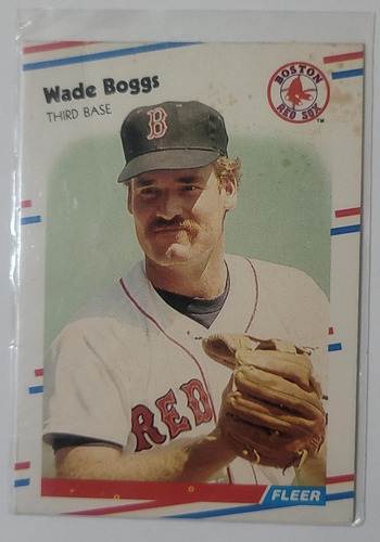 Wade Boggs, 1988 Fleer Card In Excellent Condition !