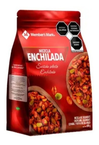 Cacahuates Member's Mark Mezcla Enchilada 850 G
