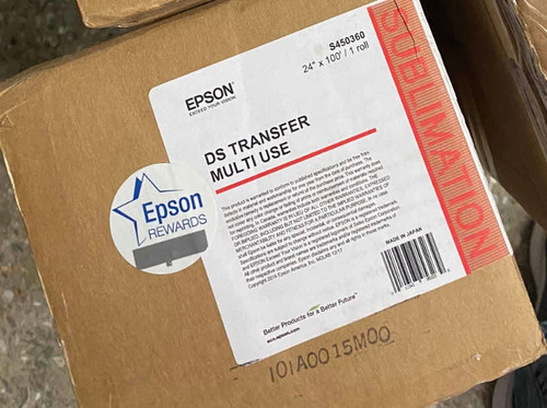 Imagen 1 de 2 de Rollo De Papel 100% Orig.epson S450360 Sublimacion 24x100