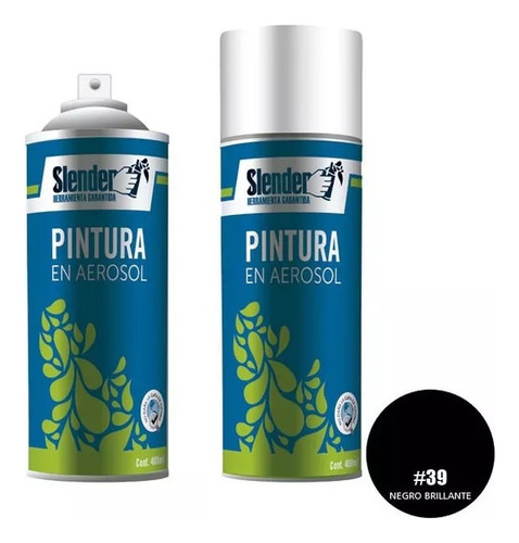 Pintura Spray Slender 400ml Variedad De Colores Fc