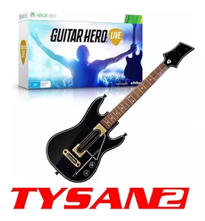 Guitar Hero Live Xbox 360 Rock Band Guitarra +game Stock Ya