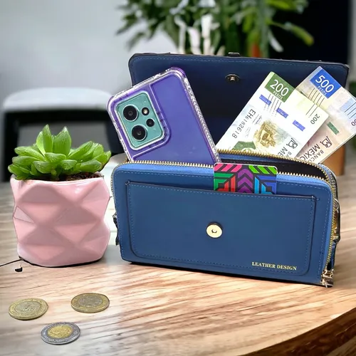 Monedero porta celular hotsell