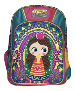 Mochila escolar Distroller 121230 color turquesa