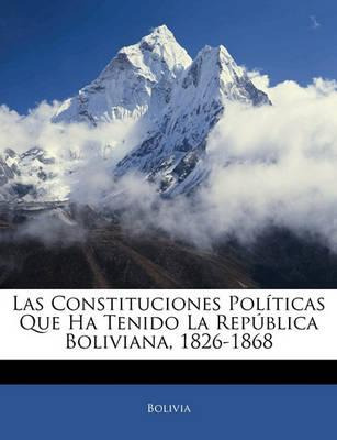 Libro Las Constituciones Pol Ticas Que Ha Tenido La Rep B...