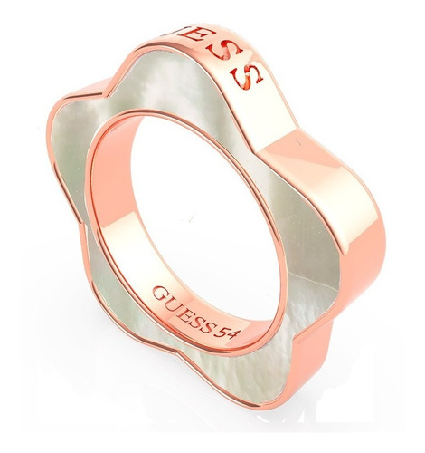 Anillo Anillos Para Mujer Dama Guess Dorado Parejas Joyeria