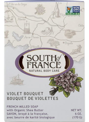 South Of France Natural Body Care Triple Milled - Jabón De.