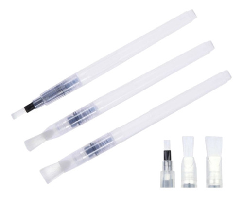 Waterbrush Pinceles Pack De 3 Chatos