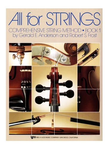 Método All For Strings De Viola De Arco  - Volume 1