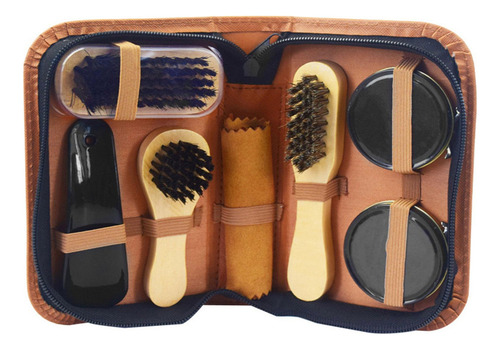 Kit Para El Cuidado Del Calzado Kit Para Lustrar Zapatos,