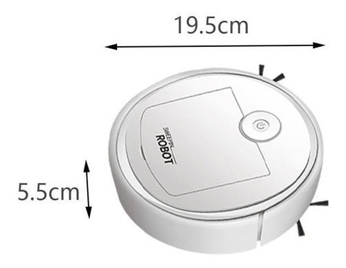 Robot Aspirador Barrer Y Trapear 3 En 1 Usb