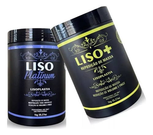 1 Btox Lisoplastia White+1 Btx Lisoplastia Platinum 1kg
