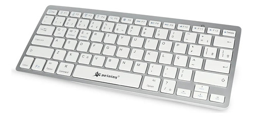 Teclado 60% Sem Fio Bluetooth Qwerty Membrana Ergonomico