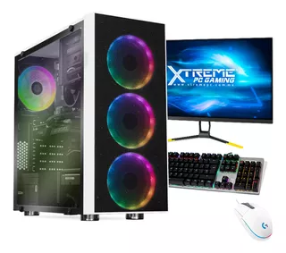 Xtreme Pc Geforce Rtx 3060 Ryzen 5 5600x 16gb 2tb Monitor 27